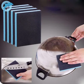 

LINSBAYWU Fashion High quality Nanometer Diamond Sand Sponge Descaling Clean Magic Brush