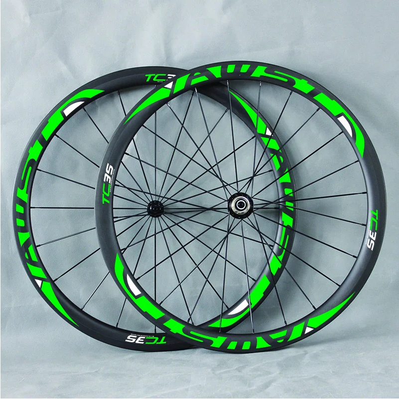 ceramic bearings Carbon Road Wheels Clincher 700C Wheelsets 38mm wheels Road Bike wheels clincher tubular road wheels