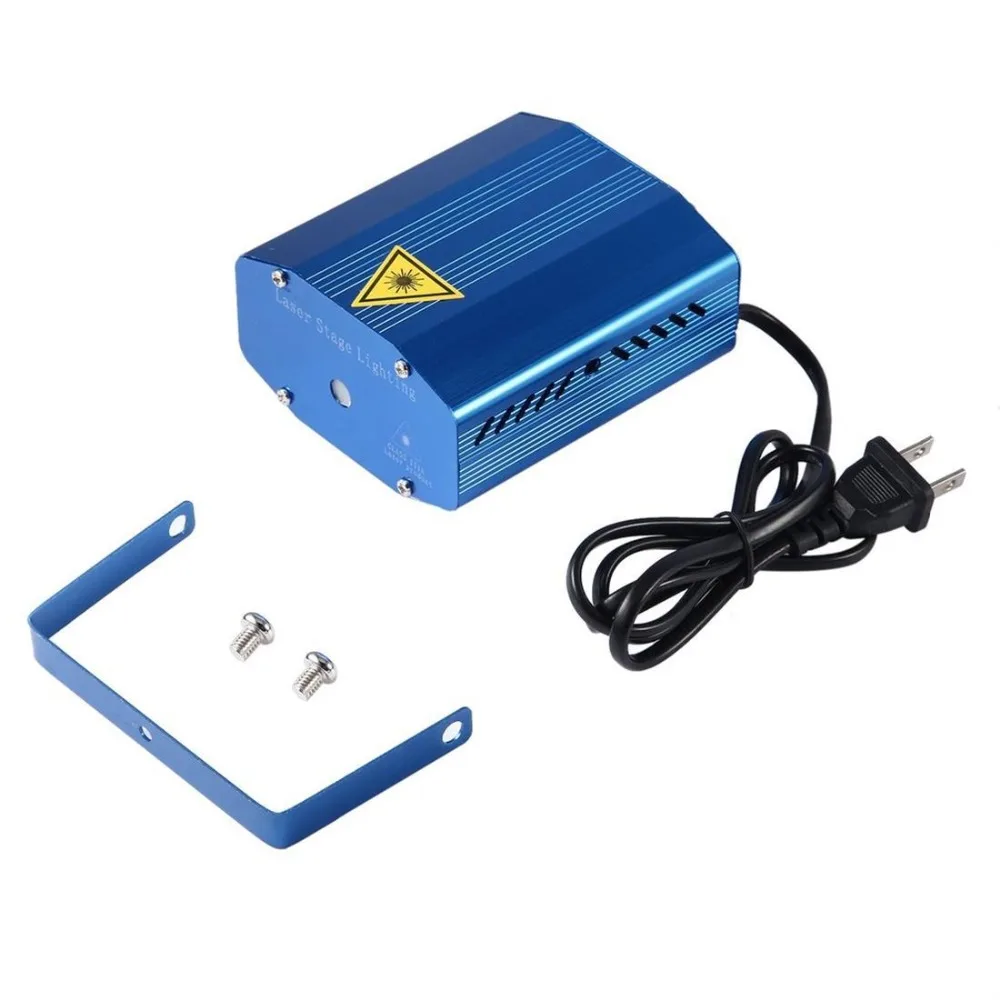 Mini R&ampG 110-240V Adjusting DJ Disco Party LED Laser Projector Stage Light |