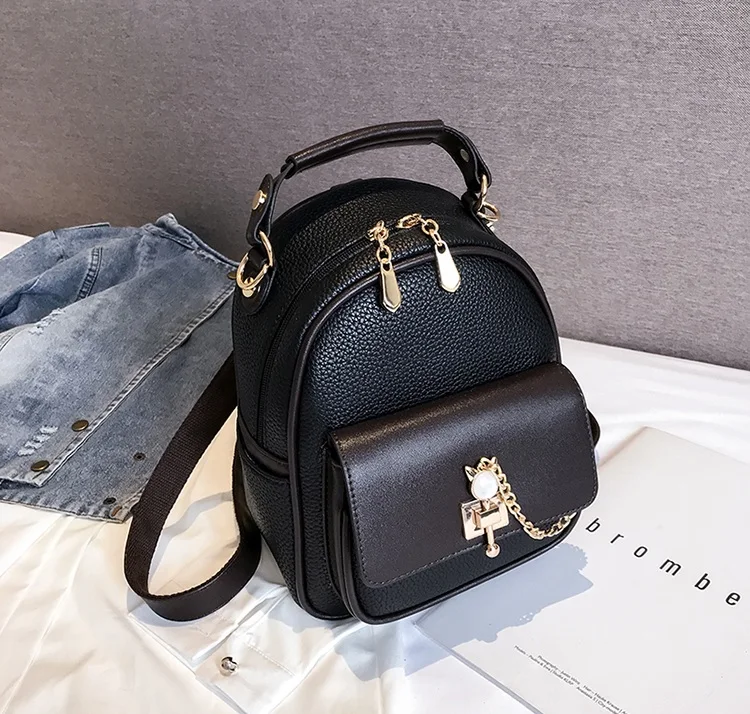 Рюкзаки Женские 2019 маленький кожаный рюкзак женский хит цвет Bookbag Mochila подарок Backbag рюкзак сладкий школьный рюкзак для девочек