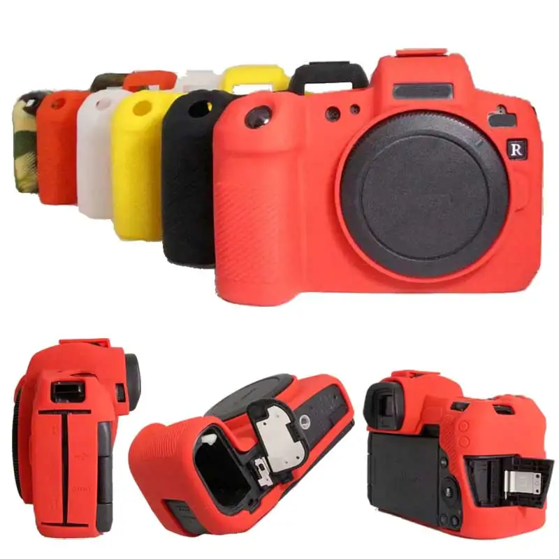 

Soft Silicone Rubber Camera Case For Canon EOSR Protective Body Case Cover Skin For Canon EOS R