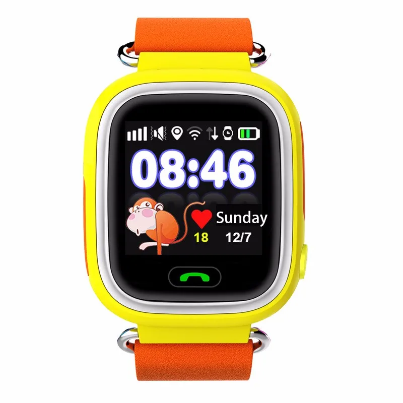 imágenes para New Kids Reloj Niños Reloj Inteligente de pantalla Táctil Wifi GPS Posición Llamada SOS Tracker Segura Bebé Anti-perdida Smartwatch Q90 imágenes para New Kids Reloj Niños Reloj Inteligente de pantalla Táctil Wifi GPS Posición Llamada SOS Tracker Segura Bebé Anti-perdida Smartwatch Q90