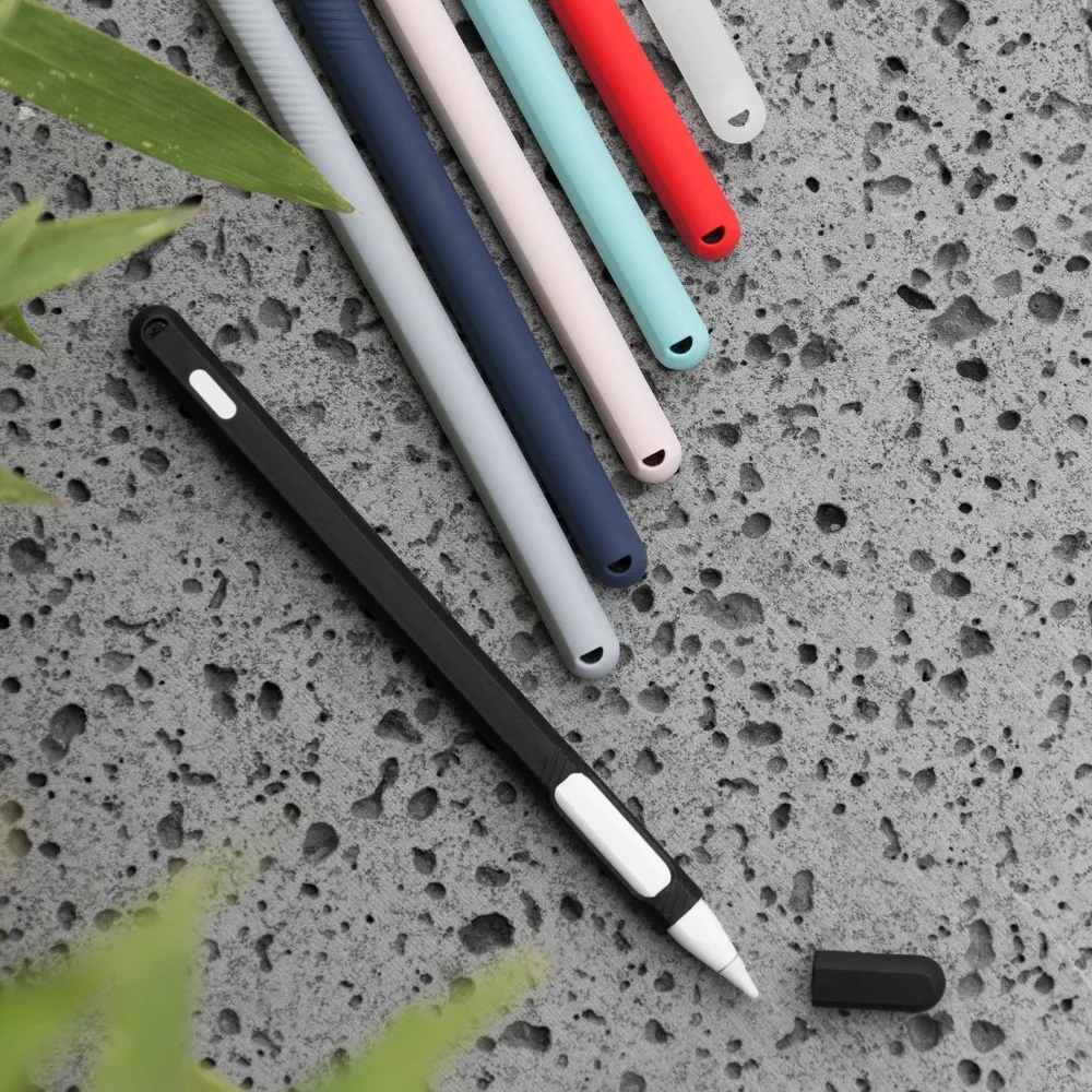 

Tablet Stylus Stylus Bag Set Apple Pencil 2 Soft Protective Cover 2 Pencil 2 Protective Cover Protective Sleeve Nib Protective C