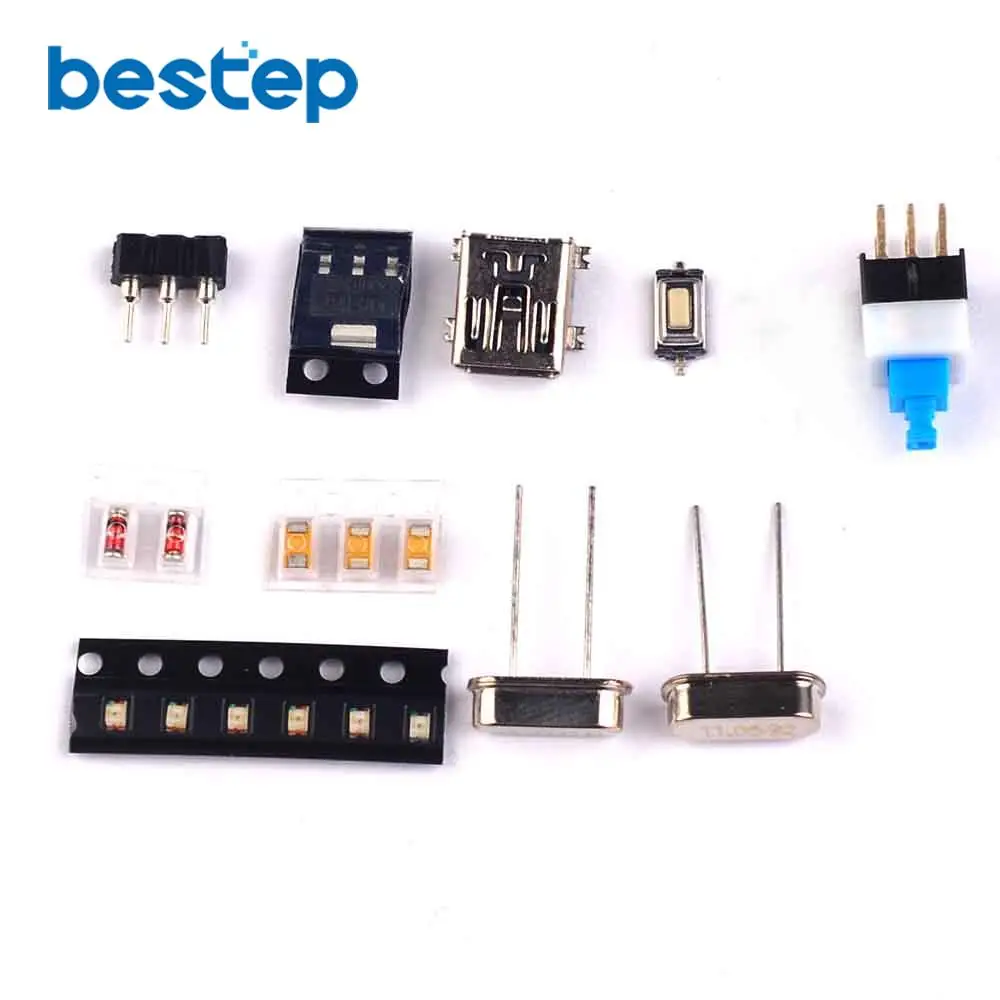 AVR ATmega64 ATmega128 Development Board Learning Board Core Board Component Pack Kit