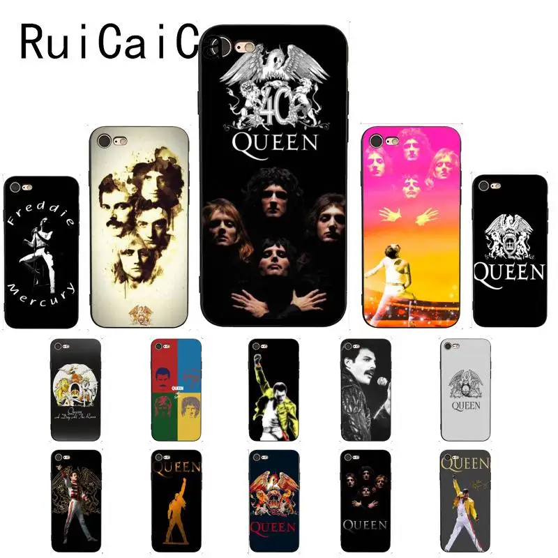 Ruicaica Фредди Меркури Queen band Coque Shell чехол для телефона iPhone 6S 6plus 7 7plus 8 plus X Xs MAX 5 5S XR |