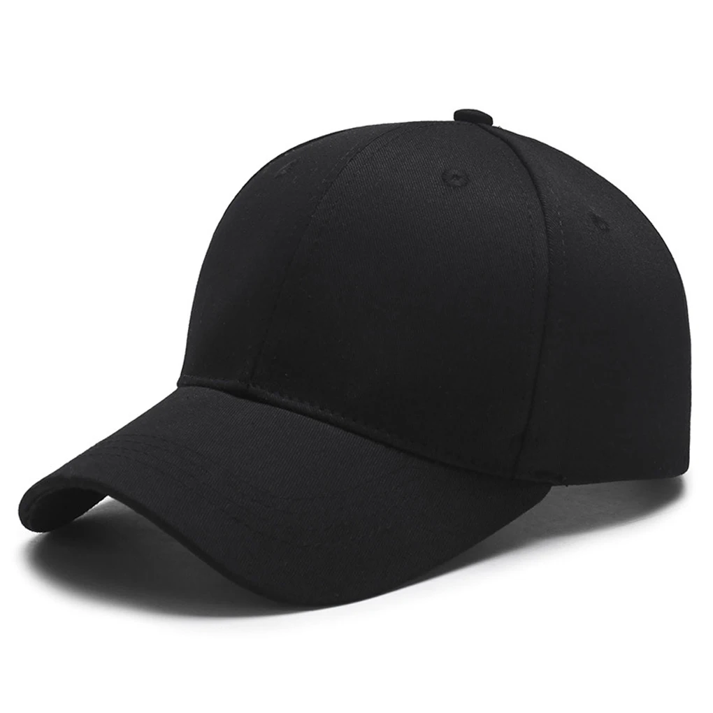 plain hip hop caps
