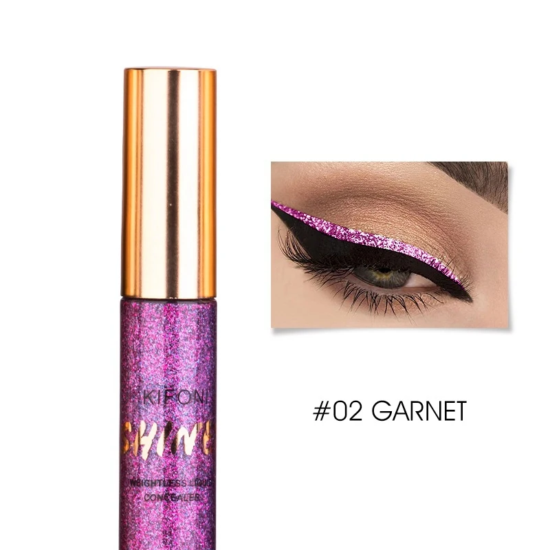 8g Glitter Liquid Eyeliner Waterproof Long Lasting Sparkling Shimmer