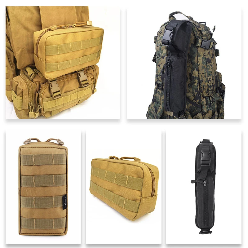 Тактическая сумка для аксессуаров Molle, сумка на ремне через плечо, рюкзак, сумка для инструментов EDC, сумка для охоты, походов, путешествий, расширительные сумки
