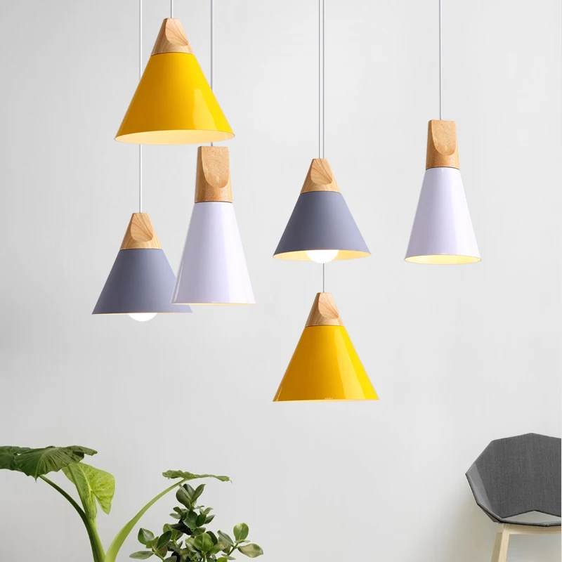 Светодиодные люстры Abajur подвесные светильники Светильник Hanglamp Цветной