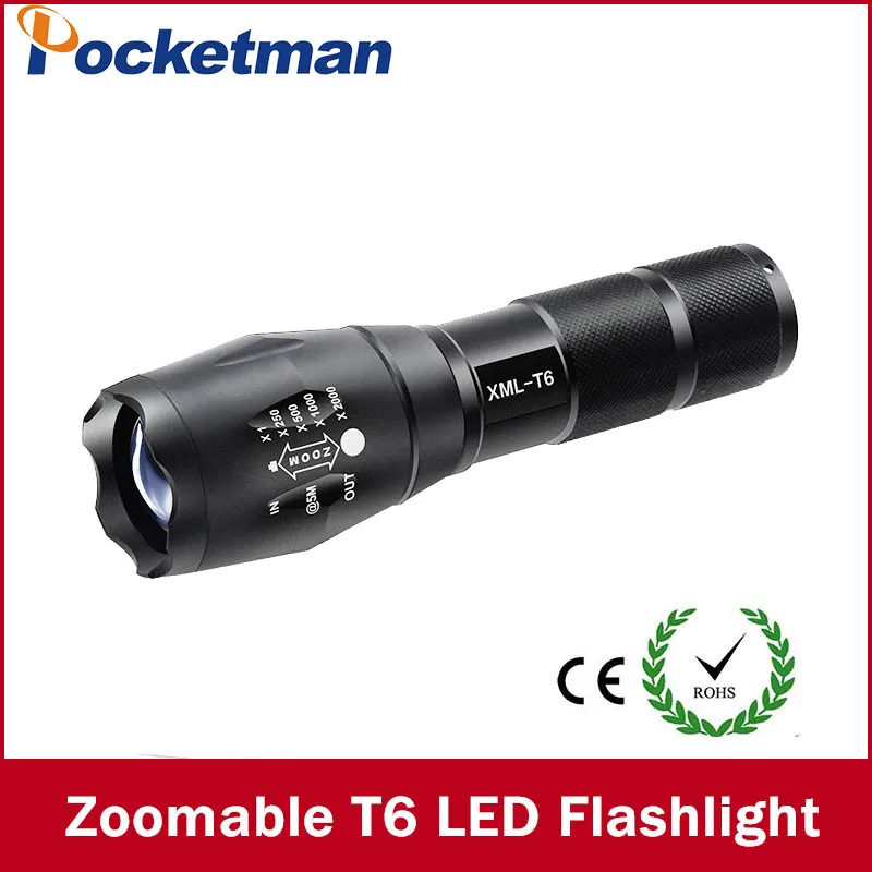 

LED Flashlight 3800 Lumnes XM-L T6 LED Tactical Flashlight Torch Zoomable Flashlight Torch Lanternas Gladiator z50