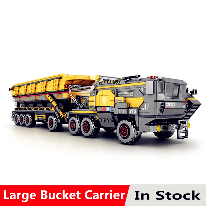 

Wandering Earth Series The Cargo Truck-Iron Ore Truck Model Building Blocks Bricks Toys For Children