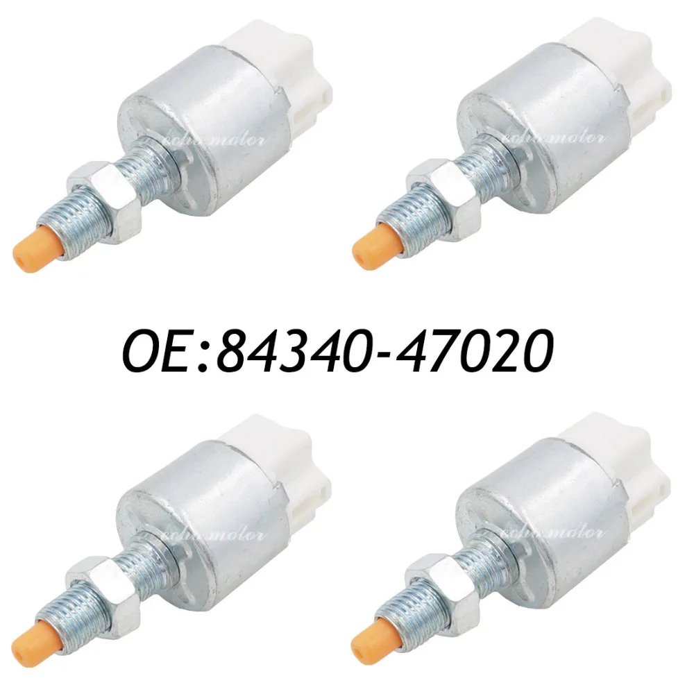 

4PCS Stop Light Switch Brake Light Switch 84340-47020 For Toyota PRIUS REIZ HIGHLANDER LAND CRUISER For LEXUS IS250 RX300 RX400H
