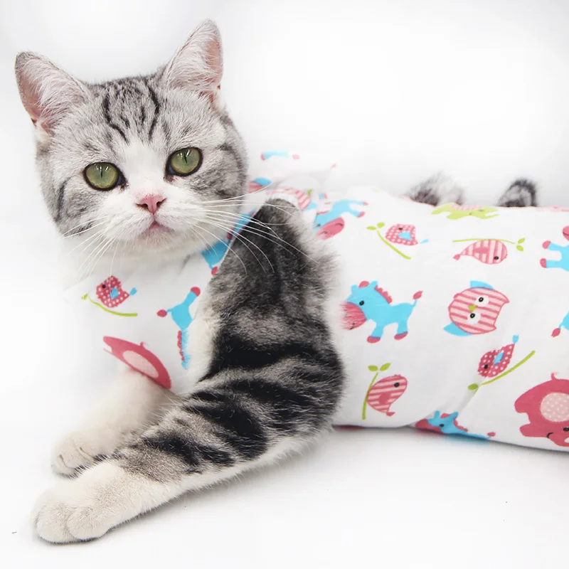 

Pet Cat Dog Surgery Suit Sterilization Service Weaning Service Postoperative Operation Anti-Mite Thin Comfortable Anti-Off