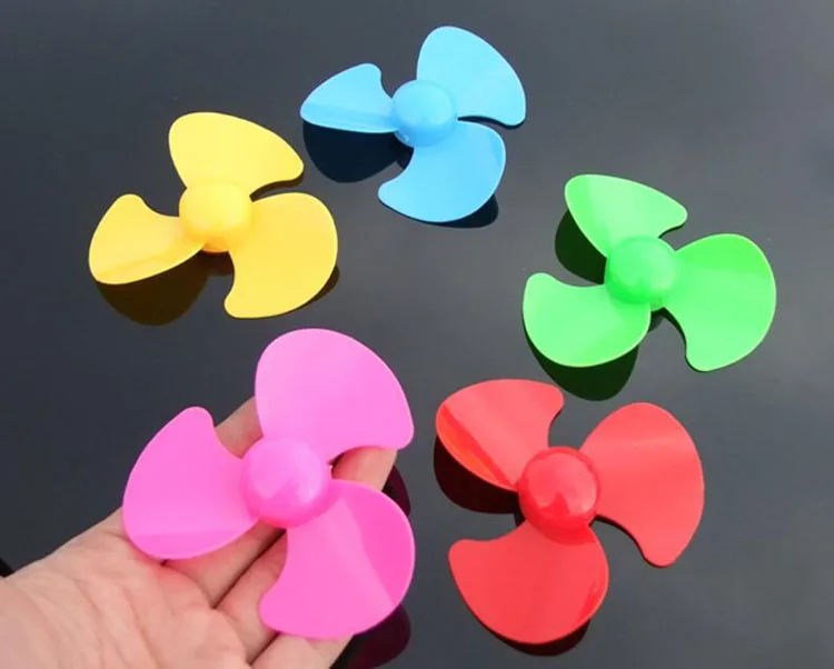 Yuenhoang 10Pcs 30mm 50mm 70mm 90mm 3 Blade Propeller Arc Flabellum Propellers RC Model Boat DIY