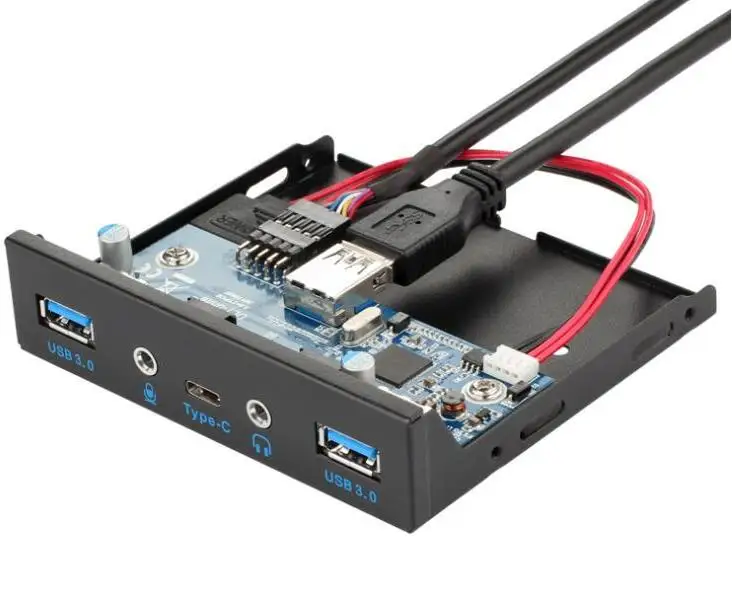 LBSC Набор для настольного компьютера 3 5 &quotFloppy Bay портов s USB 0 + HD аудио мм TYPE-C порт