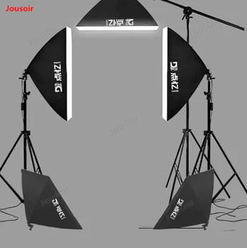 

LED softbox FIve lamp set simple small studio product shooting photo Photo replenishment CD50 T03