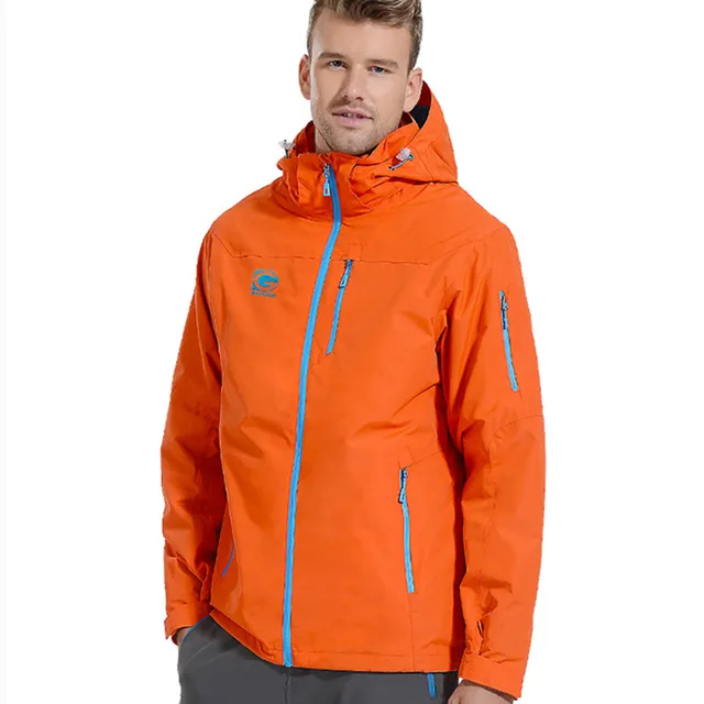 SAENSHING men's outdoor hardshell jacket windstopper waterproof rain