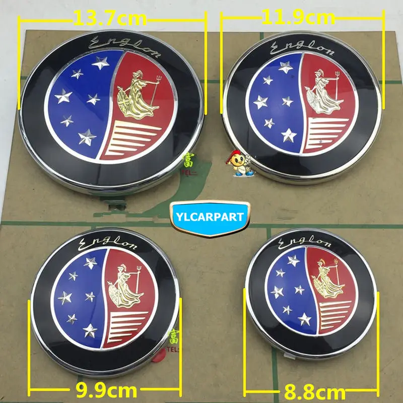 

For Geely Englon TX4, Car emblem logo,car sticker,Car accessories