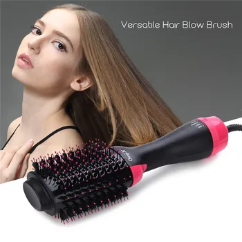 

Professional Hot Air Brush 1000W Hair Straightener Comb Ceramic Hair Blower Dryer for Hair Styling 30