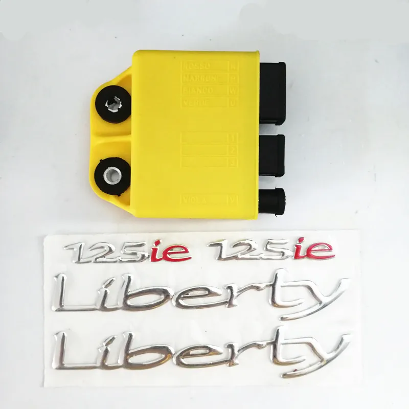 

CDI IGNITION BOX IGNITION for PIAGGIO VESPA ET4 Hexagon Liberty Sfera 125 IGNITION COIL with Liberty sticker