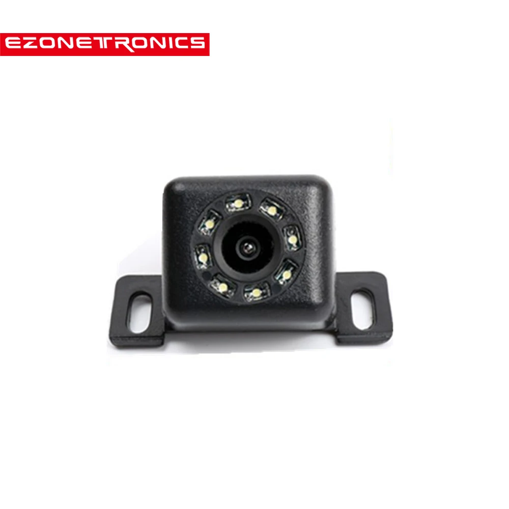 

Free Shipping Car Rear View Camera Waterproof HD CCD 8LED Night Vision 170 Wide Angle Universal Car Backup Parking Camera 518L