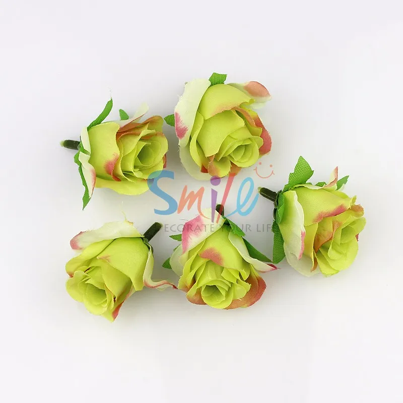 green rose flowers