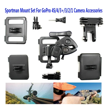 

Free Shipping!!Outdoor Rifle Gun/Fishing Rod/Bow Sportsman Camera Mount Clip For GoPro 2 3 4