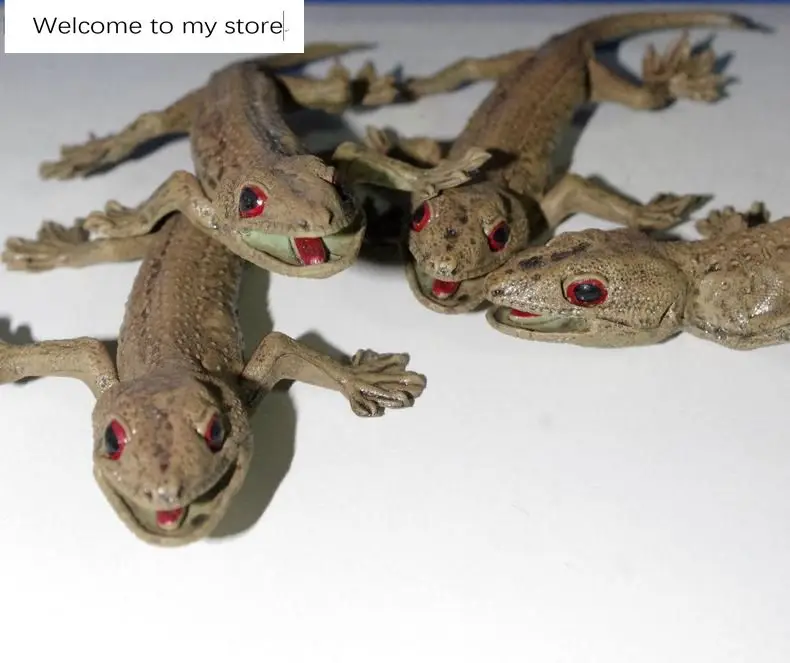 

pvc figure Simulation Animal Model lizard Toy 1pcs