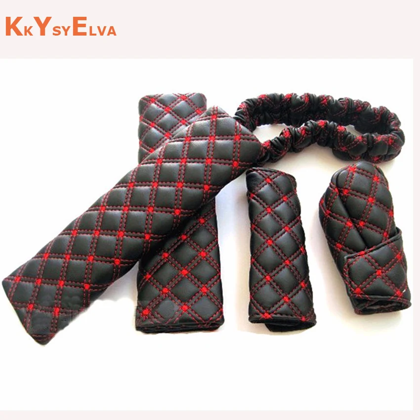 KKYSYELVA Hand Brake Case Gear shift case car interior font b accessory b font View Mirror
