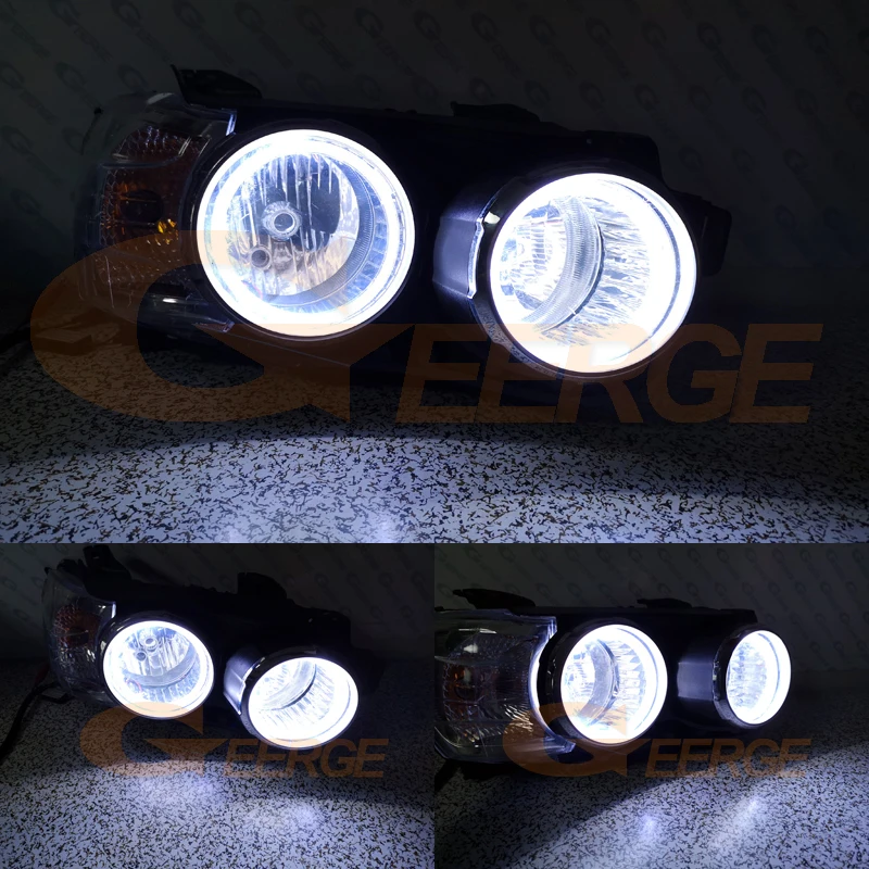 cob led angel eyes kit FOR AVEO Chevrolet Sonic (T300) Holden Barina(TM)(6)