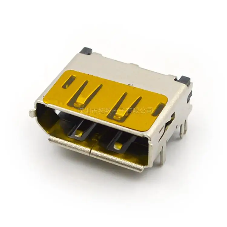 

The Displayport master seat DP master seat has a column four pin insertion 20 pin patch DP connector