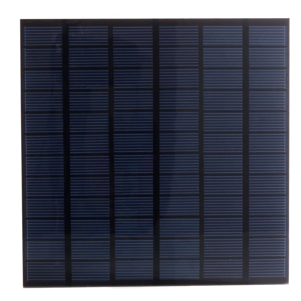Elegeek 5 шт. 4.5 Вт 18 В поликристаллического Панели солнечные ячейки 250 мАч мини Панели солнечные Батарея ячейки Зарядное устройство для 12 В батарея 165*165 мм