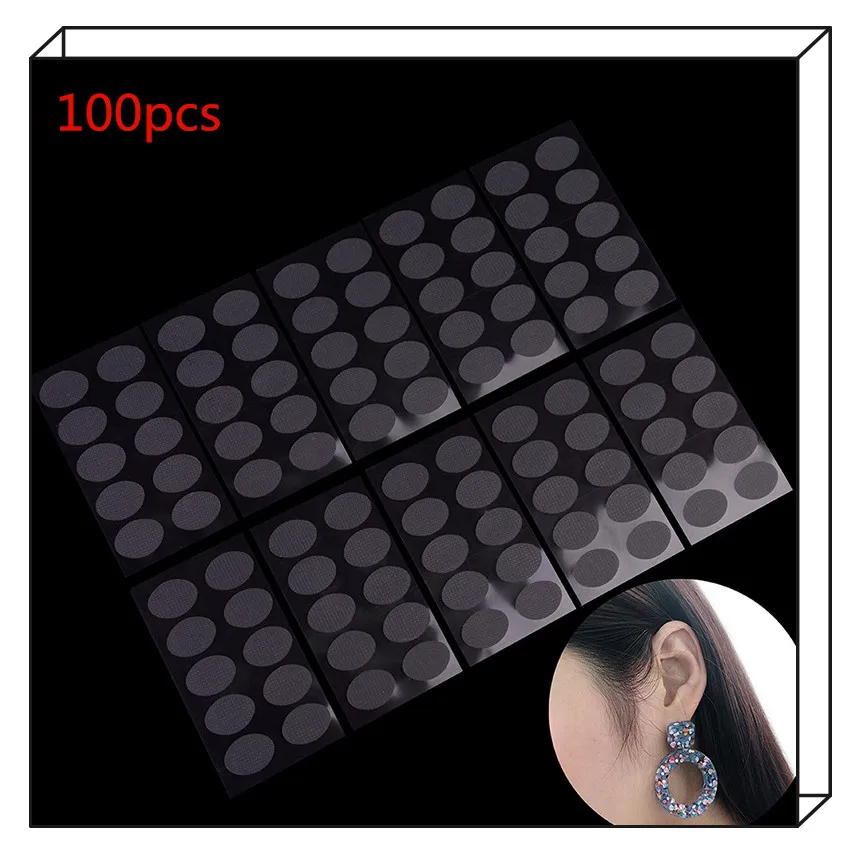 

Hot 100pcs Invisible Ear Lift For Ear Lobe Support Ear Care For Stretched Torn Ear Relieve Strain From Heavy Earring