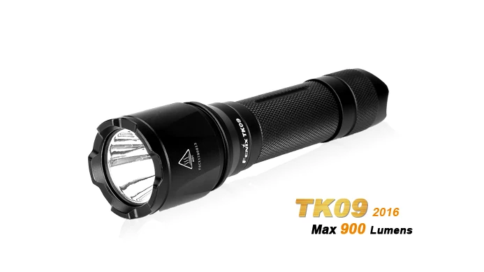 

New Arrival Fenix TK09 2016 Edition 900 Lumens High-performance Tactical Flashlight in Pocket Size