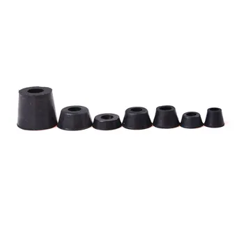 

Best selling Multi Type Size Conical Recessed Rubber Feet Bumpers Covers 10 Pcs