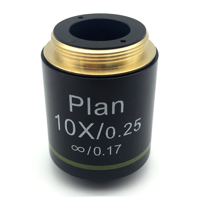 

10x L=195 N.A.0.25 Infinity Plan Objective Lens for Olympus UIS2 Biological Microscope DIN 45 mm RMS Mounting