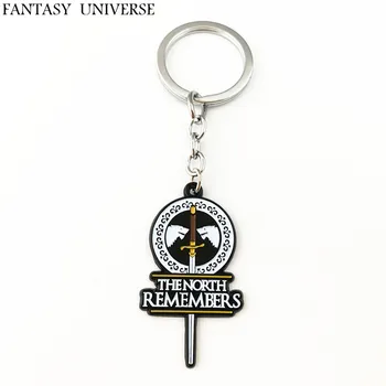 

FANTASY UNIVERSE Free shipping 20pcs a lot Game of thrones Key Chain HRMSKSS05