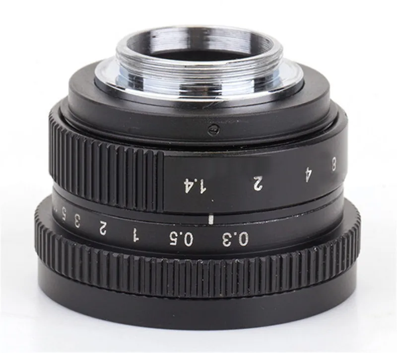 Camera Mirroless 25mm F1.4 C Mount Camera Lenses For Samsung NX APS C