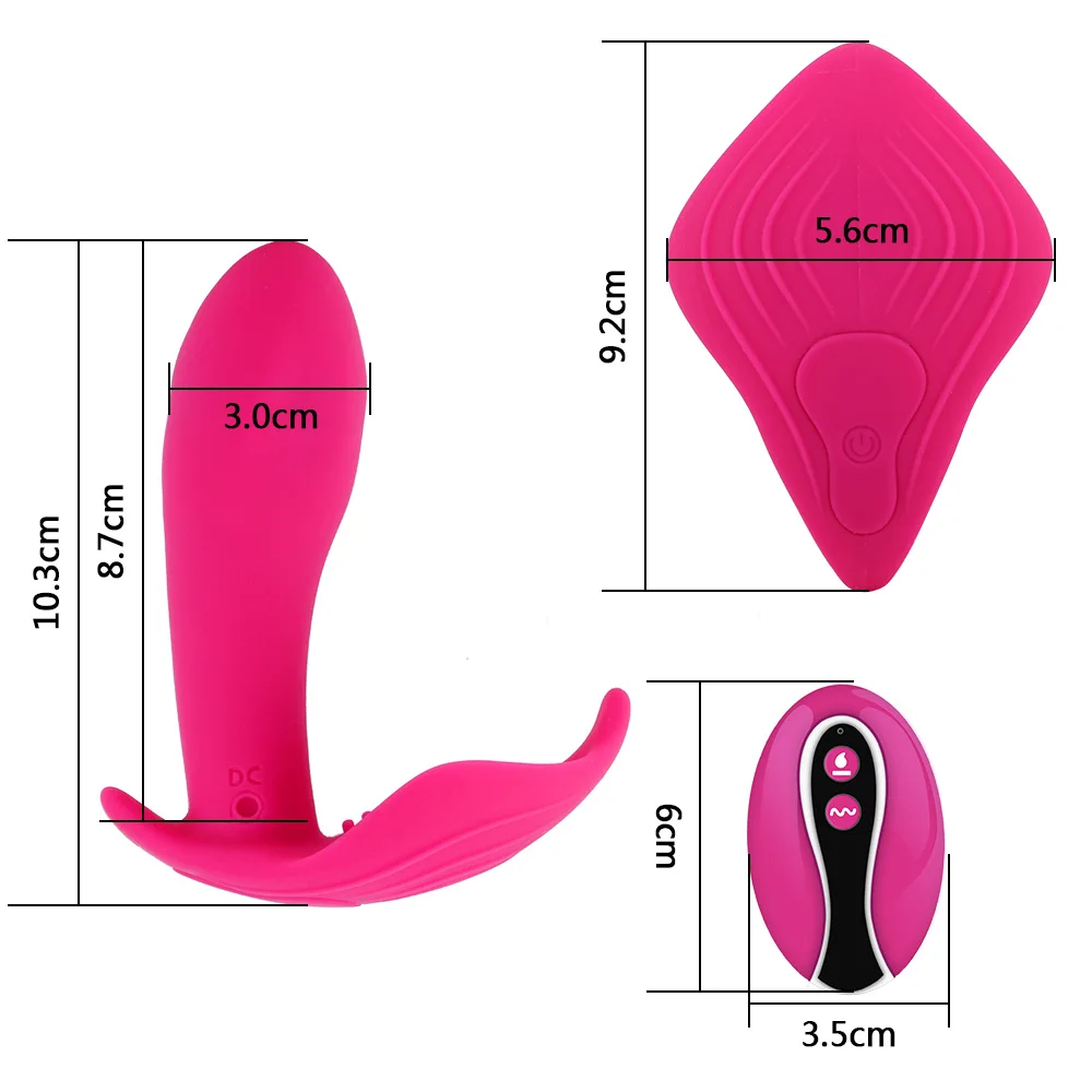 Вибратор дистанционный G spot Отопление вибрационные трусики влагалище тугой