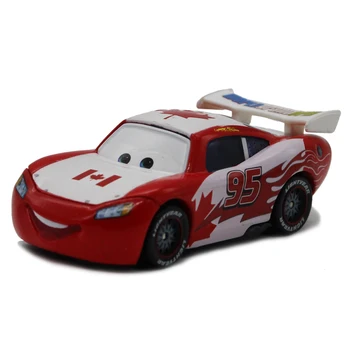 

Disney Pixar Cars Canada limited Edition McQueen 1:55 Scale Diecast Metal Alloy Car Anime Cartoon Toy For Children Gift