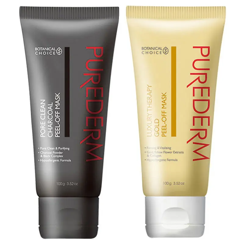 PUREDERM отшелушивающая маска 100 г для лица уход за кожей очищение отсасывание угрей
