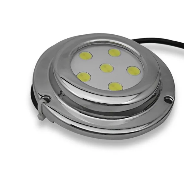 Waterdichte Onderwater Boot Wit 6x1 W LED Licht Onder Water Vissen ... Waterdichte Onderwater Boot Wit 6x1 W LED Licht Onder Water Vissen ...