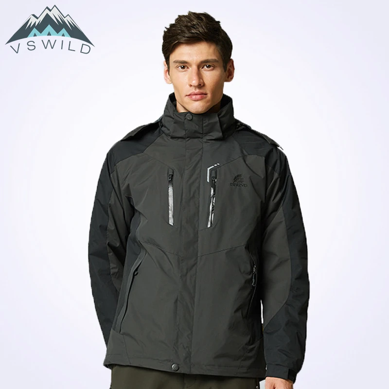 4xl Men's Outdoor Fleece Camouflage jacket Waterproof Jackets Travel