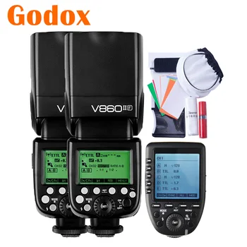

Godox 2.4G TTL HSS V860II-F Camera Flash Speedlite Xpro-F Transmitter For Fujifilm X-T3 T30 T20 T2 T10 X100T