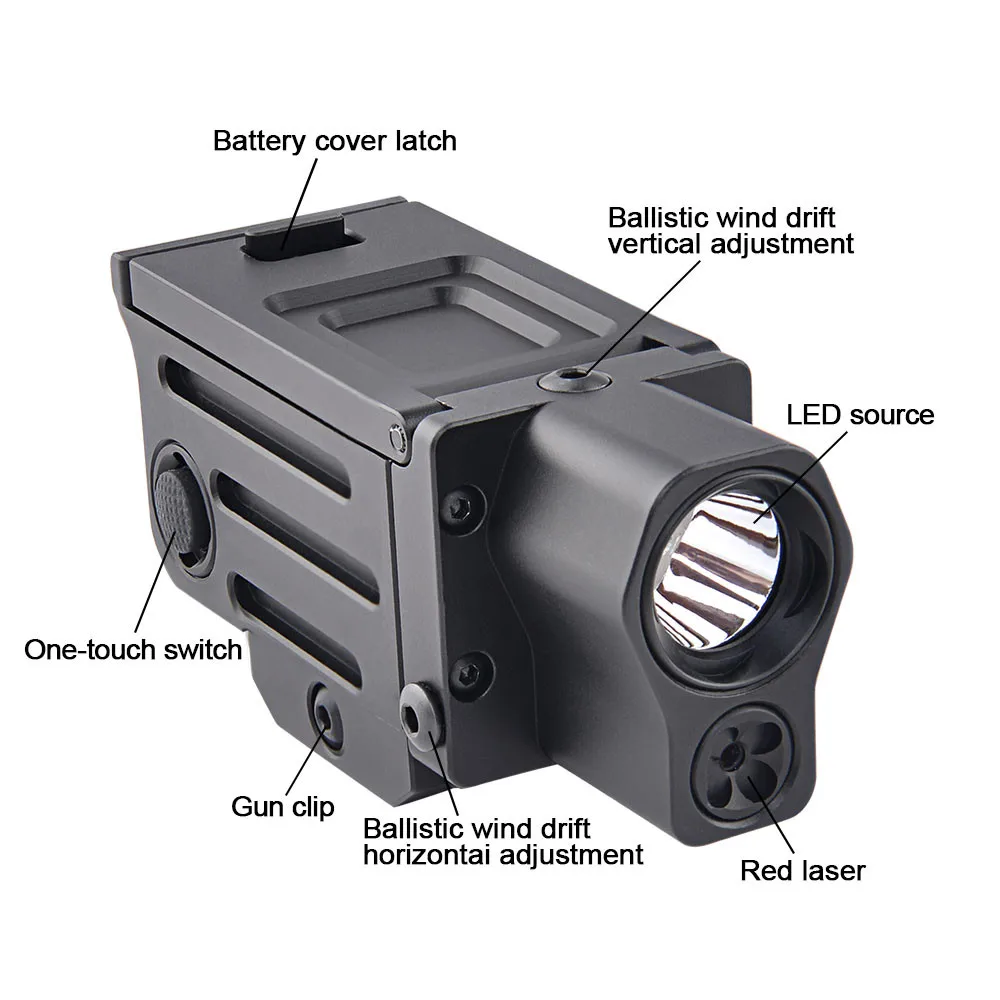 Тактический тренировочный фонарик TrustFire G07 безопасность Тактический малая Оружейная лампа