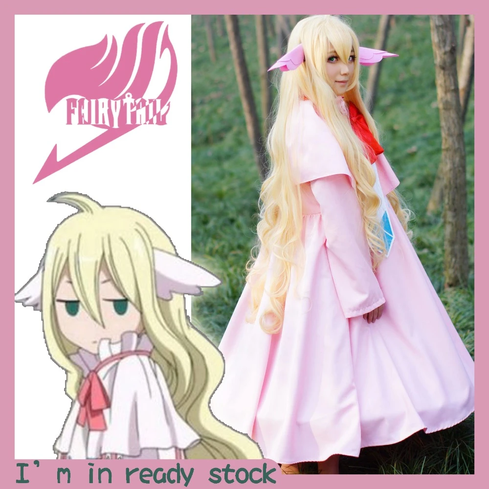 Stock Ears Petticoat Anime Fairy Tail Figure Mavis Vermilion Halloween Cosplay Costume Party Suit For Women Outfit New Cosplay Costume Halloween Cosplaycostumes Halloween Costumes Aliexpress