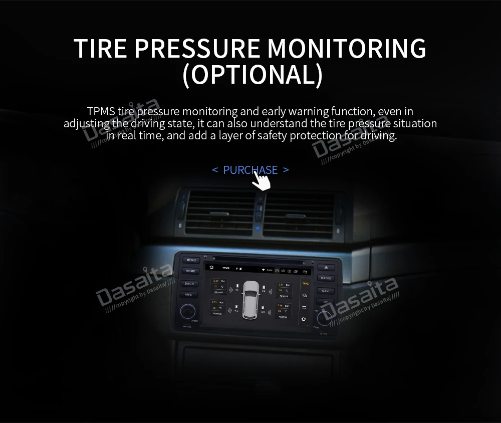 Excellent Dasaita 7" 1DIN Car Multimedia Android 8.0 for BMW E46 M3 318i 320i 325i 328i DVD Player Autoradio Steering Wheel Control MP3 17