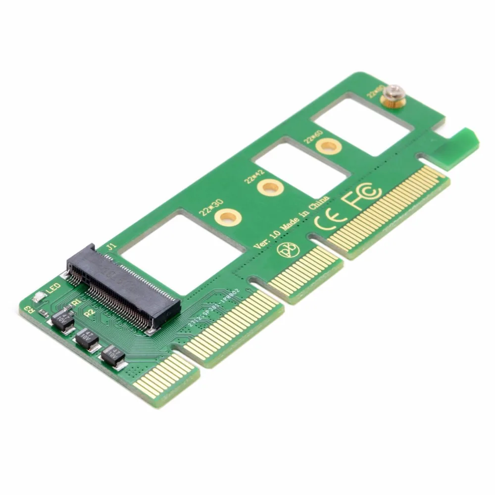 CY NGFF M key NVME AHCI SSD для PCI E 3 0 16x x4 адаптер XP941 SM951 PM951 A110 m6e 960 EVO SSD|Кабели передачи данных|
