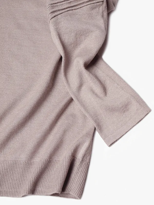  wide loose 100%goat cashmere knit women spring autumn fashion thin pullover sweater slash neck one 