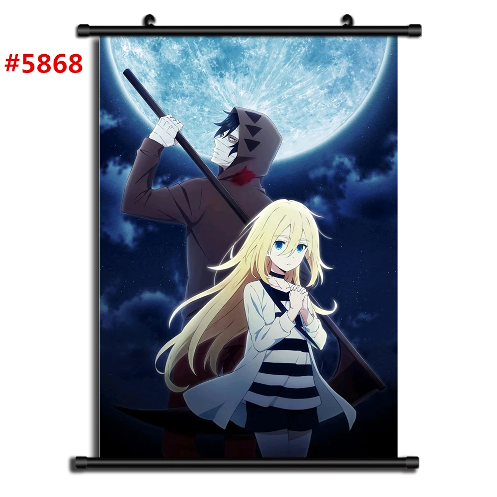 Satsuriku no Tenshi Angels Of Death Аниме Манга настенный плакат свиток - Цвет: 5868